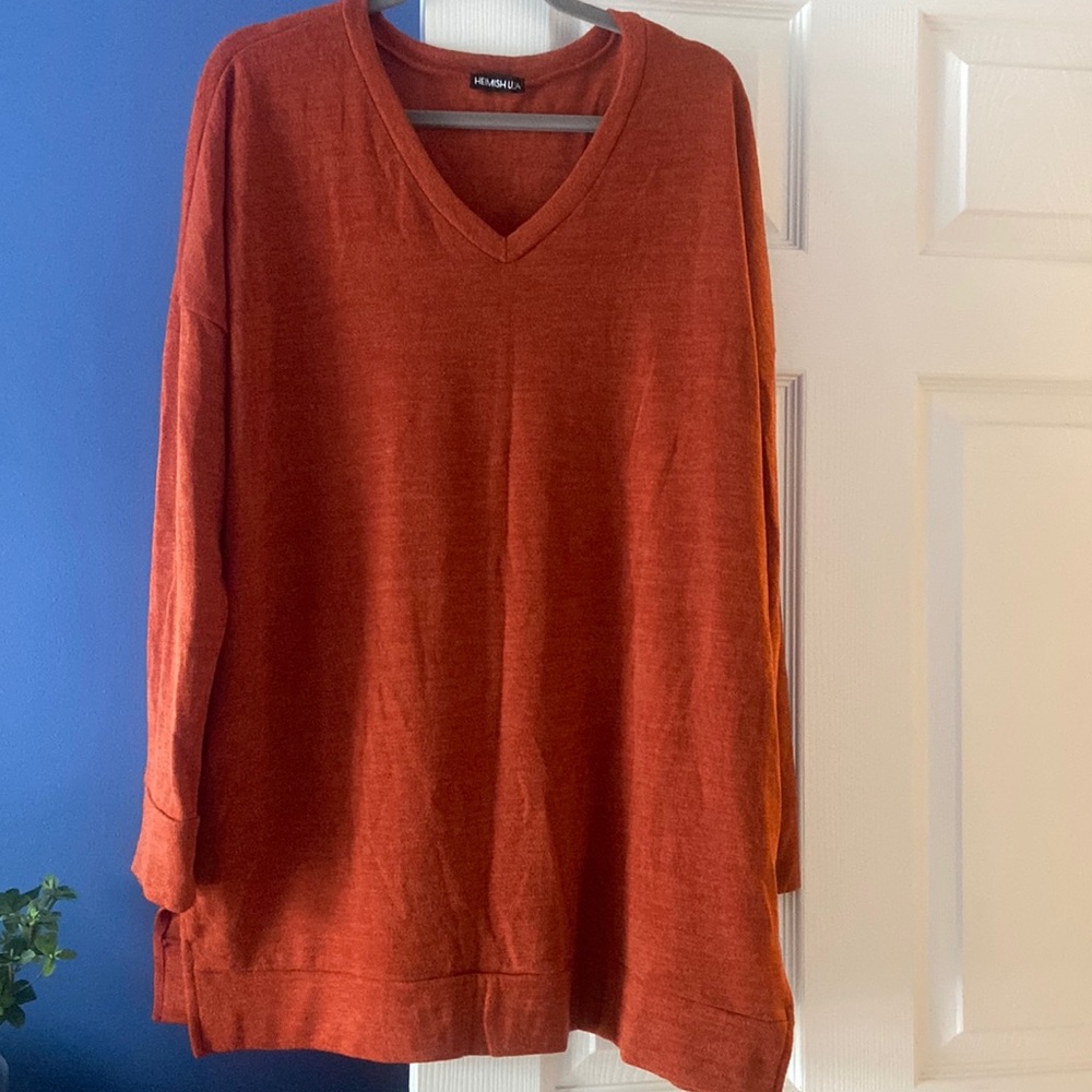Heimish Tunic Length Sweater